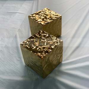 Escultura Decorativa Personalizada de Acero Inoxidable 304 Estilo Art Deco ANW902 para Proyectos de Decoración de Interiores - Product Image 5