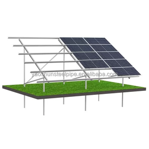 מערכת הרכבה קרקעית סולארית, מסילת יוניסטרט 41*41 מסחרית, מחיר מפעל, יצרן ציוד מקורי - Product Image 2