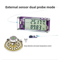 Sensor de Temperatura y Humedad Ethernet Tuya, Resistente al Agua, Adecuado para el Cuidado y la Incubación de Cigarros