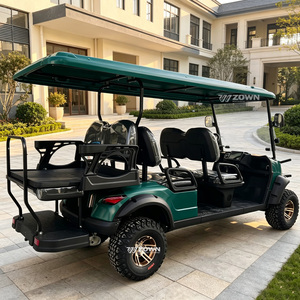 Nouvelle conception 2026 – Voiturette de golf électrique 4 places certifiée CE, alimentée par batterie au lithium, pour le transport sur les terrains de golf, les complexes hôteliers et les communautés - Product Image 1