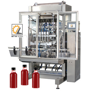 MTW tự động xắt nhỏ hạt tiêu dầu gia vị ớt nước sốt Máy chiết rót - Product Image 1