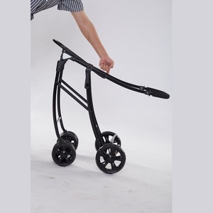 Poussette double couche <span class=keywords><strong>pour</strong></span> <span class=keywords><strong>chien</strong></span> Poussette simple et portable à 4 roues <span class=keywords><strong>pour</strong></span> chat Poussette légère <span class=keywords><strong>pour</strong></span> animal de compagnie avec <span class=keywords><strong>panier</strong></span> de rangement - Product Image 6