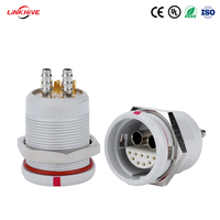 Connecteur circulaire en plastique, prise 113 broches, 209 broches, verrouillage par poussée, 6A/10A, contacts plaqués or, protection IP50, autobloquant