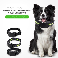 JZ Wiederauf ladbare Elektro-und Vibrations modi Bark Control Collar Kunden spezifische Verhaltens korrektur aus Kunststoff für Hunde