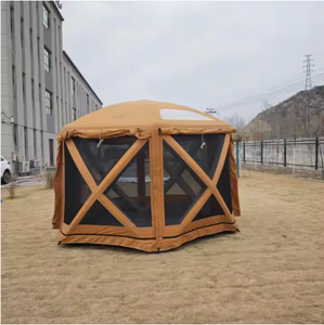 Carpa Hexagonal inflable para exteriores, Gazebo, boda, Camping, playa, refugio solar, dosel para acampar al aire libre, 2-4 personas - Product Image 3