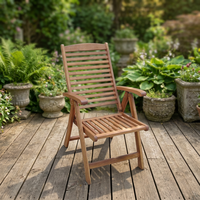 Fauteuil inclinable en bois d'acacia de qualité internationale, design moderne, meilleur prix, fabriqué au Vietnam