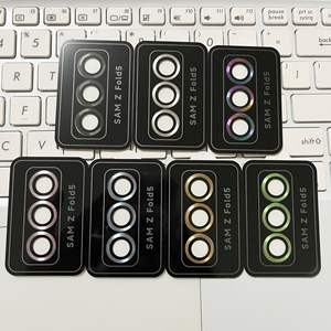 Protecteur d'écran d'objectif de téléphone en verre trempé à couverture complète pour Samsung Flip <span class=keywords><strong>6</strong></span>/flip 4 5/s 24 ultra Metal camara protector - Product Image 5