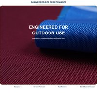 Tissu Oxford 100% nylon enduit PU, 1680Dx1680D, imperméable, durable, résistant aux déchirures, pour équipement de camping et matelas gonflables