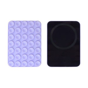 Silicone Magnetic Phone Holder 8.4x5.9cm Ultra Thin Desk Mount For Video Selfie And Mobile Phone Fixing <b>Bracket</b> - Product Image 4