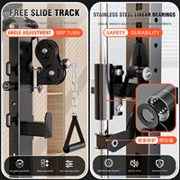 Machine Smith Commerciale, Entraîneur Fonctionnel, Crossover par Câbles, Équipement de Gym Multi-Station, Double Pile de Poids, Lat Pulldown, pour Salle de Sport à Domicile