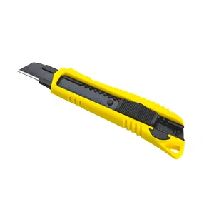 Yaygın olarak kullanılan üstün kaliteli maket bıçağı kesici katlanabilir maket bıçağı