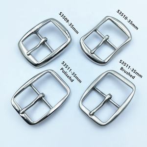 कस्टम पॉलिश ब्रश 35 मिमी 40 मिमी केंद्र बार स्क्वायर स्टेनलेस स्टील बेल्ट पिन बकल 1-1/<span class=keywords><strong>2</strong></span> "इंच और 1-3/8" इंच - Product Image 1