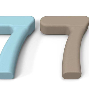 Haltères de fitness en forme de 7, personnalisables en usine pour la maison, en fonte et silicone, avec poids de main, pour ensembles de gym - Product Image 5