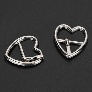 Piece Metal Heart Shaped <b>Roller</b> Buckles Single Prong Belt Buckle Hardware For DIY <b>Bags</b> Straps Accessories - Product Image 4