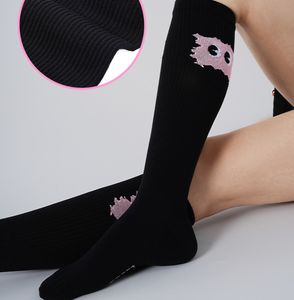 瑜伽袜女秋冬长款压缩防滑小腿健身户外跑步运动弹力纤维氨纶 - Product Image 6