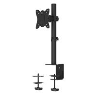 Support de bureau réglable pour un seul moniteur LCD LED, gain de place