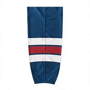 Custom Ice Hockey <b>Socks</b> Breathable Polyester Fabric Durable <b>Stitching</b> Team Sports <b>Socks</b> For Players Unisex Adult Sport Wear <b>Sock</b> - Product Image 5