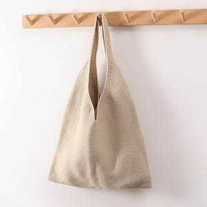 Knitting <strong>Bag</strong> Handbags Large Crochet Tote Retro Cotton Recycled Vestshape Women Organizer Craft <strong>Crotchet</strong> Knit <strong>Bag</strong> - Product Image 3