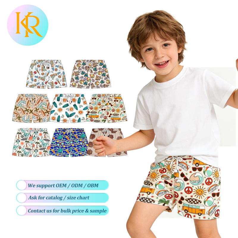 KERUI Parent Child Swimming Trunks Summer