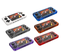 Console de jeu vidéo portable R36H avec double joystick, écran de 3,5 pouces, batterie de 3000 mAh, prise en charge de plusieurs langues, 64 Go