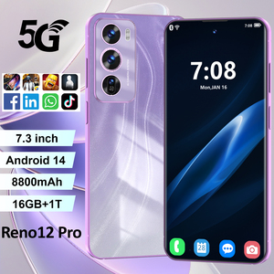 สมาร์ตโฟน <span class=keywords><strong>Reno</strong></span> 12 Pro 5G ของแท้มือถือ7.3นิ้วเต็มหน้าจอ16GB + 1Tb แอนดรอยด์14ซิมคู่ราคาถูก - Product Image 4