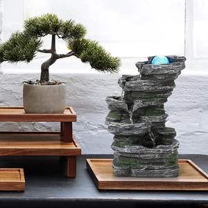 Fontaine de <span class=keywords><strong>bureau</strong></span> de relaxation de méditation <span class=keywords><strong>zen</strong></span> <span class=keywords><strong>Feng</strong></span> <span class=keywords><strong>Shui</strong></span> pour décoration de <span class=keywords><strong>bureau</strong></span> à domicile - Product Image 2