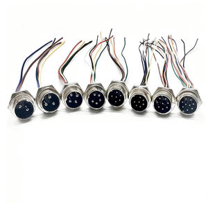Yüksek Kaliteli GX16 2-10 PIN Su Geçirmez Elektrik Erkek veya Dişi Konnektör Kablo Demeti - Product Image 3