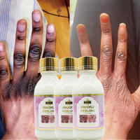 Sérum Éclaircissant Bio Naturel pour la Peau, Blanchissant, Anti-Taches Gluta, Éliminateur de Taches Sombres sur les Jointures, les Coudes et les Genoux, Soin Corporel Exfoliant