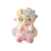 Peluches en polyester Xiaohongshu Naifu Twin, adorables moutons anges, cadeau idéal pour les amoureux, qualité supérieure