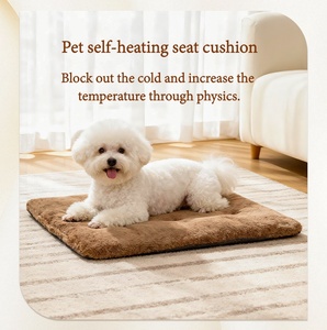 <span class=keywords><strong>Coussin</strong></span> <span class=keywords><strong>chauffant</strong></span> pliable de haute qualité <span class=keywords><strong>pour</strong></span> animaux de compagnie, <span class=keywords><strong>auto</strong></span>-<span class=keywords><strong>chauffant</strong></span>. Aucun adaptateur secteur requis. Matériau en polaire. Utilisation hivernale solide et résistante. - Product Image 2
