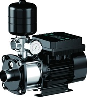 Pompe à eau entièrement automatique haute pression silencieuse en acier inoxydable 304, 1 CV, 2 m³/h, technologie à fréquence variable, garantie 1 an