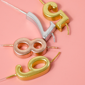 Candele di Compleanno Ecologiche di Nuovo Design 2025 all'Ingrosso con Numero Personalizzato per Decorazioni di Feste di Matrimonio - Product Image 4