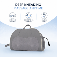 OEM ODM Intelligentes Elektrisches Graues Knetmassagekissen mit Bidirektionaler Rotation für Zuhause Massagekissen für Sofa