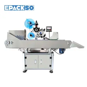 Automatic Horizontal Labeling Machine for Ampoule Vials New Condition with Sticker Wrap around Labeling in Horizontal Way