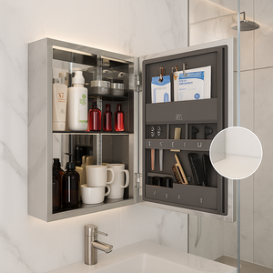 <span class=keywords><strong>Espejo</strong></span> <span class=keywords><strong>de</strong></span> <span class=keywords><strong>Baño</strong></span> Moderno <span class=keywords><strong>de</strong></span> Acero Inoxidable Resistente al Agua <span class=keywords><strong>con</strong></span> Vidrio <span class=keywords><strong>para</strong></span> Uso Doméstico - Product Image 6