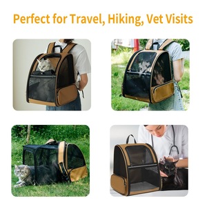 Nouveau Sac à Dos Extensible Moderne 2026 Respirant pour Chien et <span class=keywords><strong>Chat</strong></span> de Petite Taille - Product Image 4