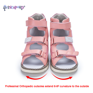 Princepard Zomer Sandalen Voor Meisjes Kinderen Peuter Kinderen Orthopedische Schoenen Boog Ondersteuning Waterdichte Anti-Gladde Eigenschappen Mesh - Product Image 3