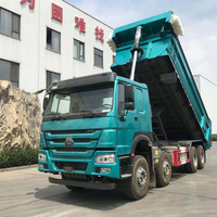 Camion benne basculante 8x4 de 40 tonnes à 12 roues pour la construction et l'exploitation minière