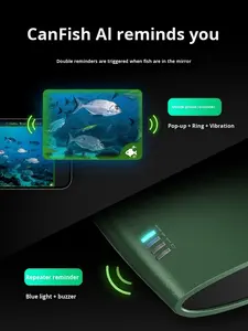 Détecteur de poissons intelligent CANFISH CF1 avec caméra HD à vision nocturne, <span class=keywords><strong>appareil</strong></span> de streaming en direct sous-marin à grand angle de 130 degrés - Product Image 5