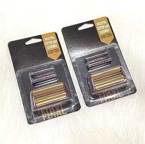 Cabezal de Repuesto Profesional para Afeitadora <span class=keywords><strong>Wahl</strong></span> <span class=keywords><strong>Finale</strong></span> 7043, Lámina y Cuchilla de Titanio Dorado Premium, para un Afeitado Preciso y Fresco - Product Image 1