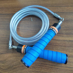 2023 नई रिलीज-टांगल-मुक्त बॉल असर वाली रस्सी के साथ कूदना और एल्यूमीनियम हैंडल बैटल रस्सियों - Product Image 2