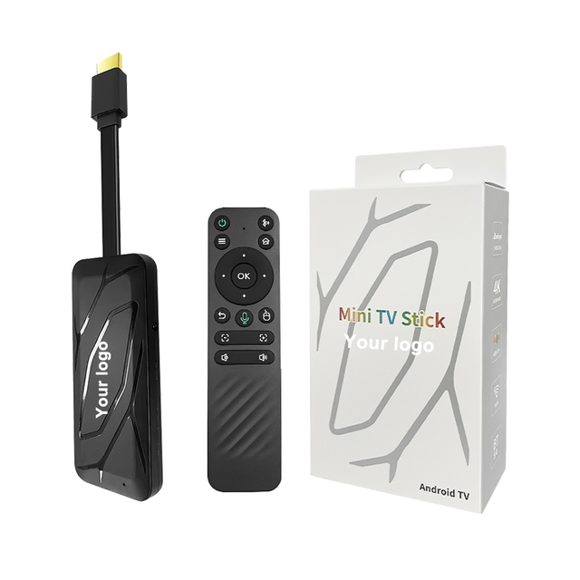 Canzone 2026 Custom Logo Firmware Amlogic S905X5M Quad Core Android 14 4K Smart TV Stick WiFi6