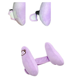 JYM réglable sécurité en forme de banane cou oreiller en peluche bébé tête soutien produit portable - Product Image 3