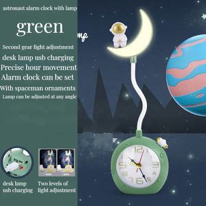 <span class=keywords><strong>Reloj</strong></span> de aprendizaje <span class=keywords><strong>para</strong></span> niños, astronauta, luz LED nocturna, <span class=keywords><strong>reloj</strong></span> despertador de escritorio, <span class=keywords><strong>Reloj</strong></span> inteligente <span class=keywords><strong>para</strong></span> niños, relojes de mesa - Product Image 6