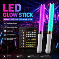 Longstargift - Barra Luminosa LED para Eventos y Reuniones con Control Remoto, Directo de Fábrica
