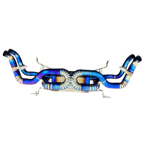 Sistema de Escape de Alto Rendimiento y Duradero para Audi <span class=keywords><strong>R8</strong></span> V8 4.2l <span class=keywords><strong>V10</strong></span> 5.2l, Silenciador de Válvula de Carreras de Aleación de Titanio, Tubo de Escape Catback - Product Image 3