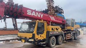 Sany STC500 50Ton utilisé certifié basses heures grue sur chenilles noyau mobile économique machines lourdes moteur boîte de vitesses moteur pompe moteur PLC - Product Image 2