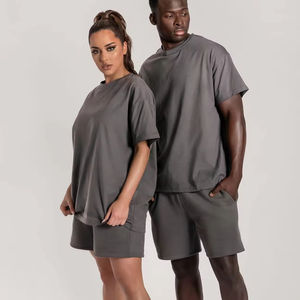 Summer Hot Sale Sweatsuit Sports Track Suit Unisex <b>Mens</b> Track Suit <b>Sets</b> Simple Lightweight Running <b>Tops</b> <b>and</b> <b>Shorts</b> - Product Image 2