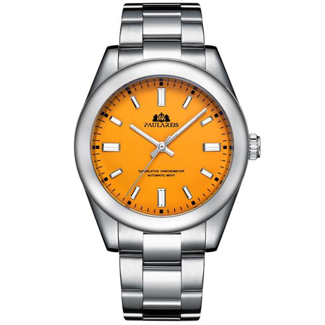 OEM ODM Men's Fully Automatic Mechanical Wrist Watch Minimalist Waterproof Luminous Mechanical Watch for Men