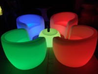 Runwoodwholesales - Meubles d'extérieur élégants - Chaise LED